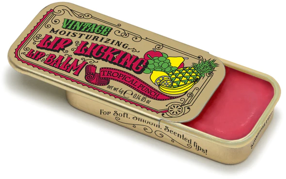 Vintage Style Tin of Lip Balm