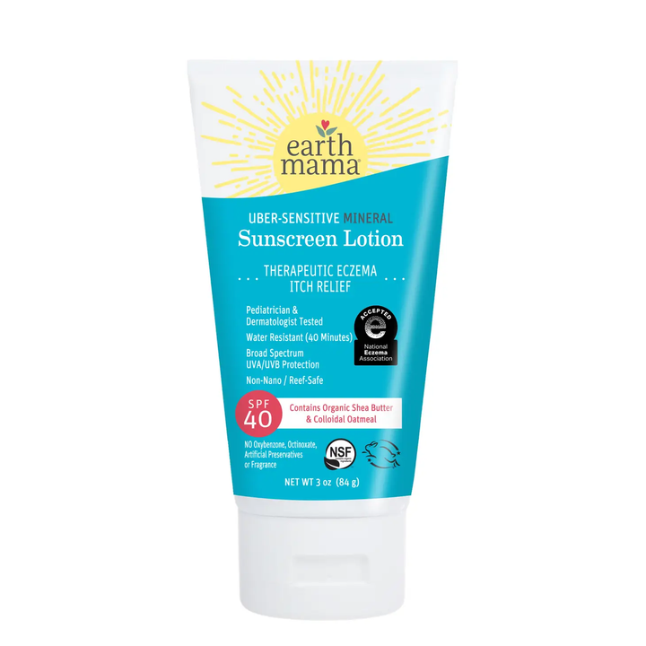 Kids Uber-Sensitive Mineral Sunscreen Lotion - SPF 40