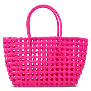 Small Woven Tote Easter