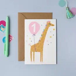 Children's Milestone Birthday Card