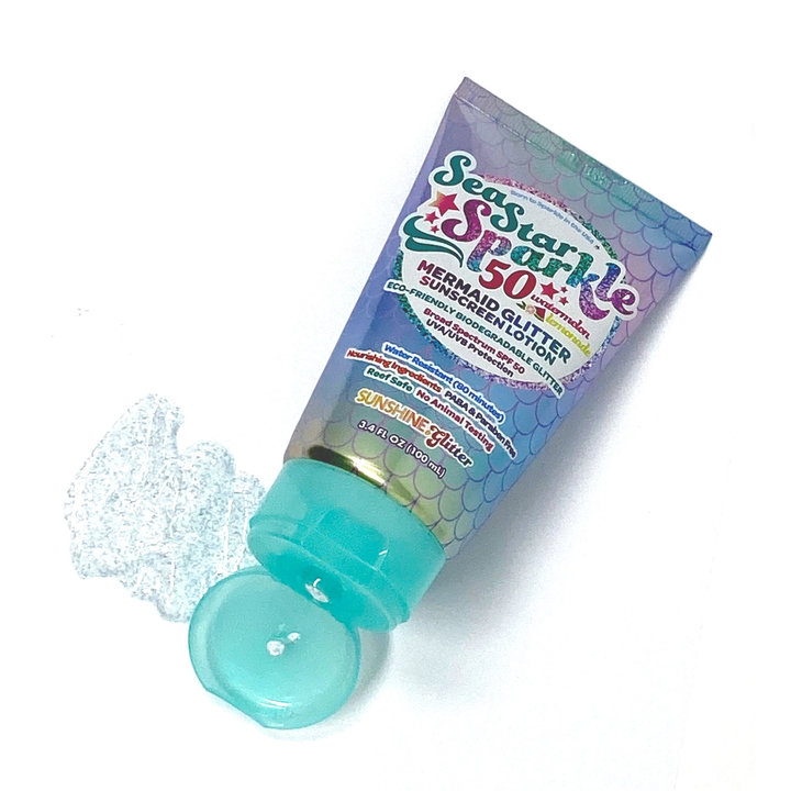 Sea Star Sparkle Cosmic Stardust SPF 50 Glitter Sunscreen