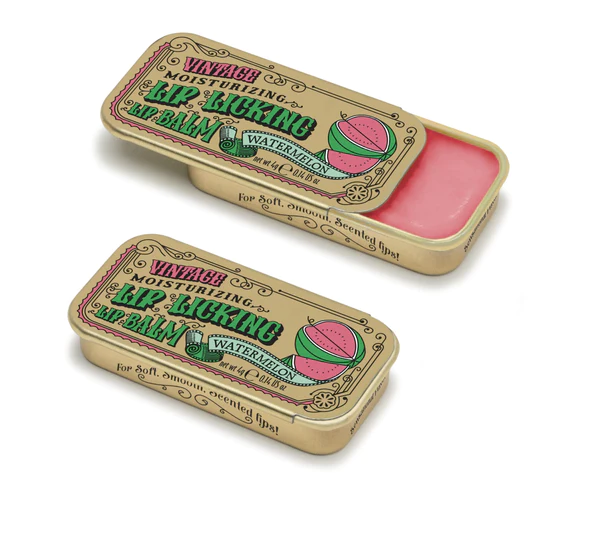 Vintage Style Tin of Lip Balm