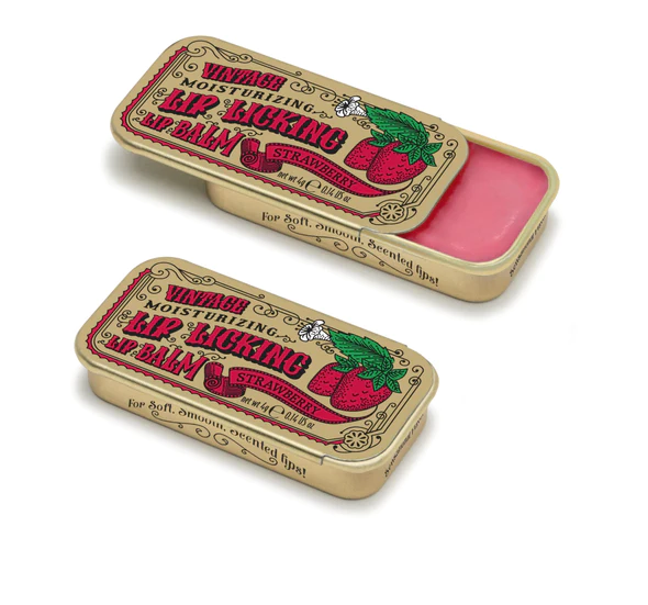 Vintage Style Tin of Lip Balm