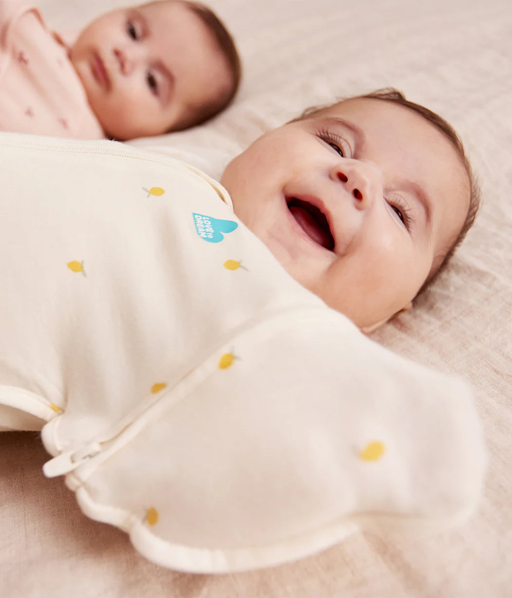 Med Lemon Transition Bamboo Swaddle Bag 1.0 TOG