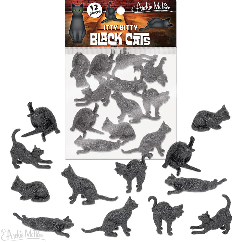 Itty Bitty Bag Black Cats