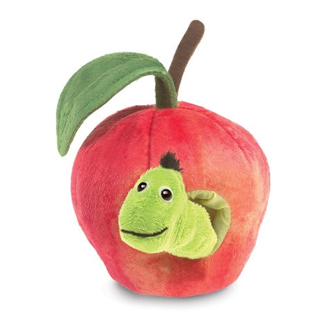 Worm in Apple Puppet