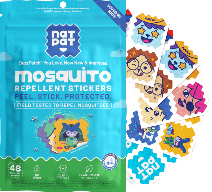 Natural Mosquito Repellent Patches for Kids