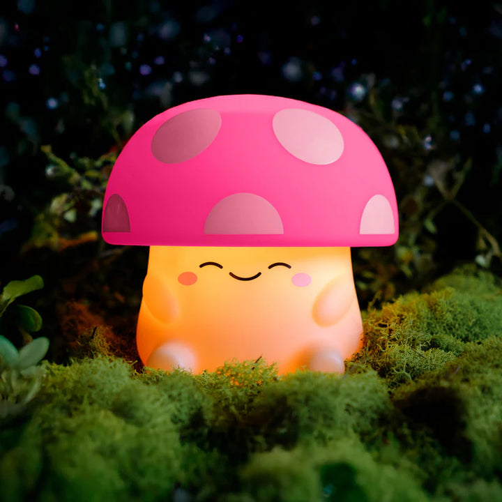 Pink Squishy Mushroom Light