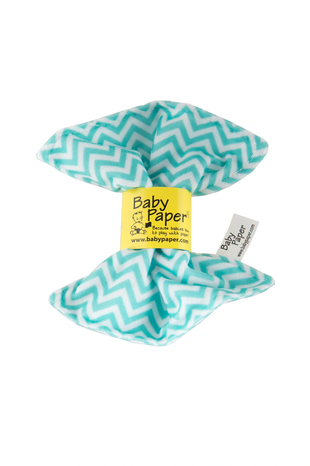 Baby Paper Turquoise Zig Zag