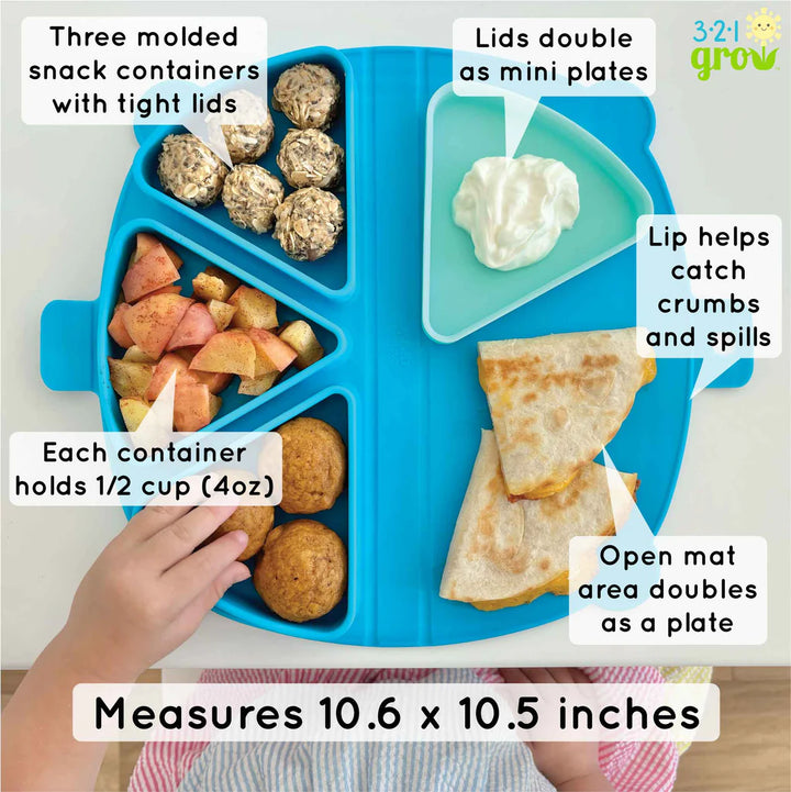 On the Go Snack Activity Mat