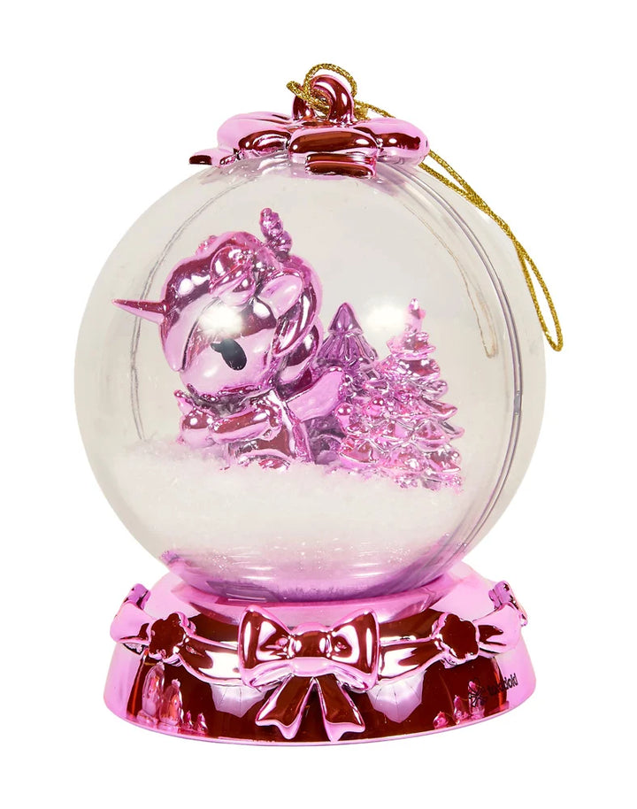 Snow Globe Ornament Holiday Sparkle Special Edition