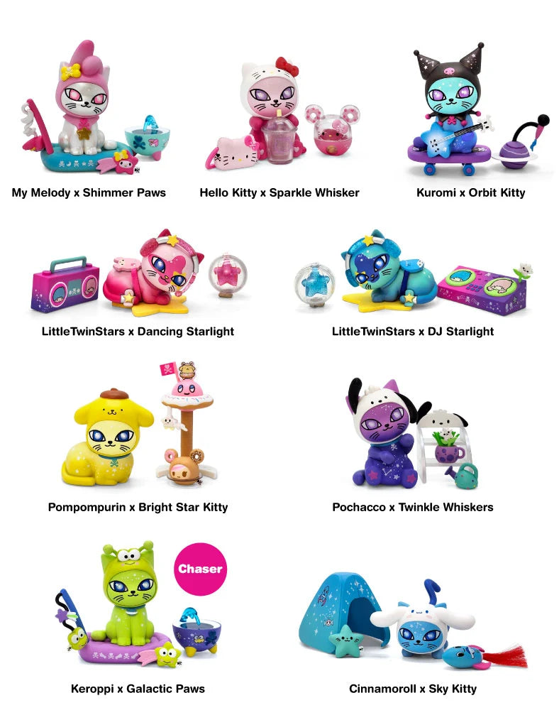 Galactic Cats x Hello Kitty + Friends Blind Box