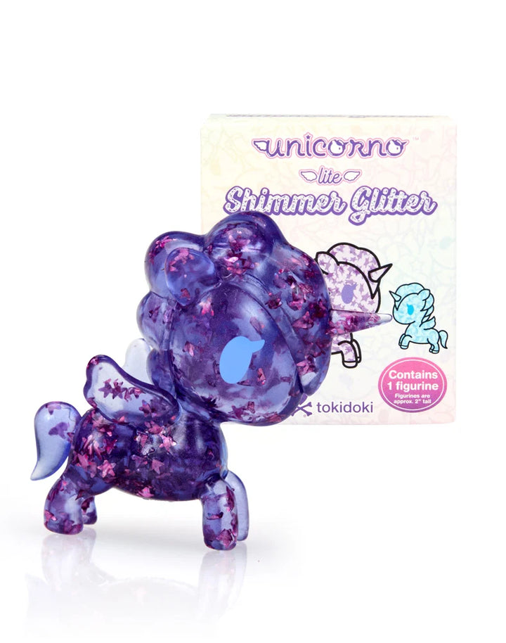 Unicorno Lite- Shimmer Glitter 2" Blind Box