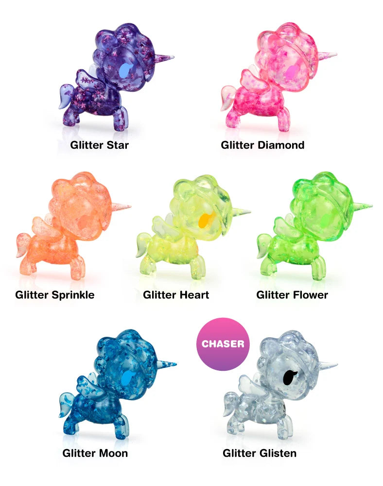 Unicorno Lite- Shimmer Glitter 2" Blind Box