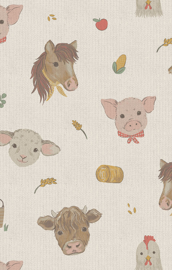 Vintage Farm Bandana Bib