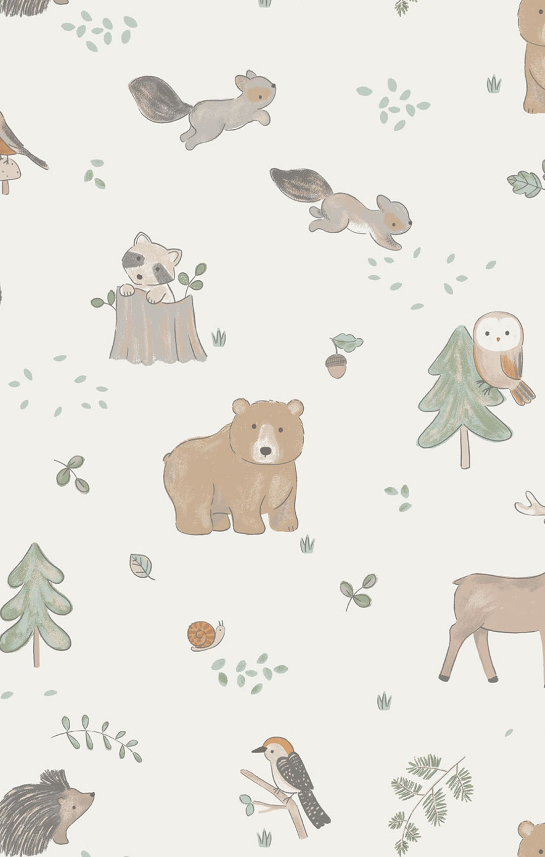 Woodland - Lap Shoulder Gown