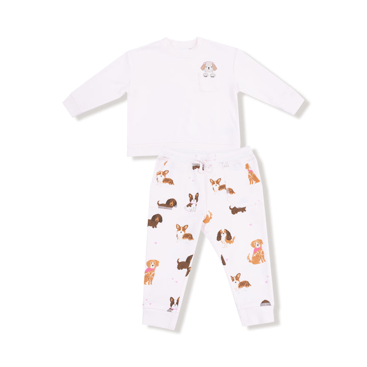 Bestie Dogs French Terry Jogger Set