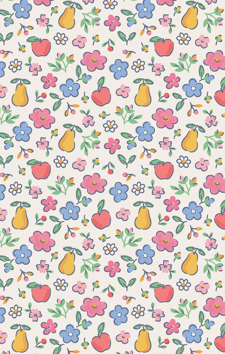 Fall Fruit Floral - Kimono Gown