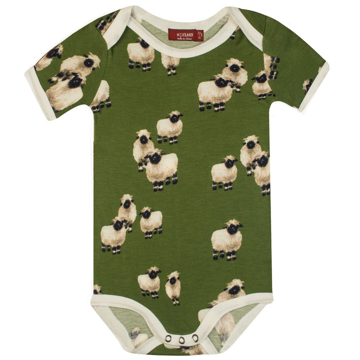 Sheep Bamboo One Piece Bodysuit