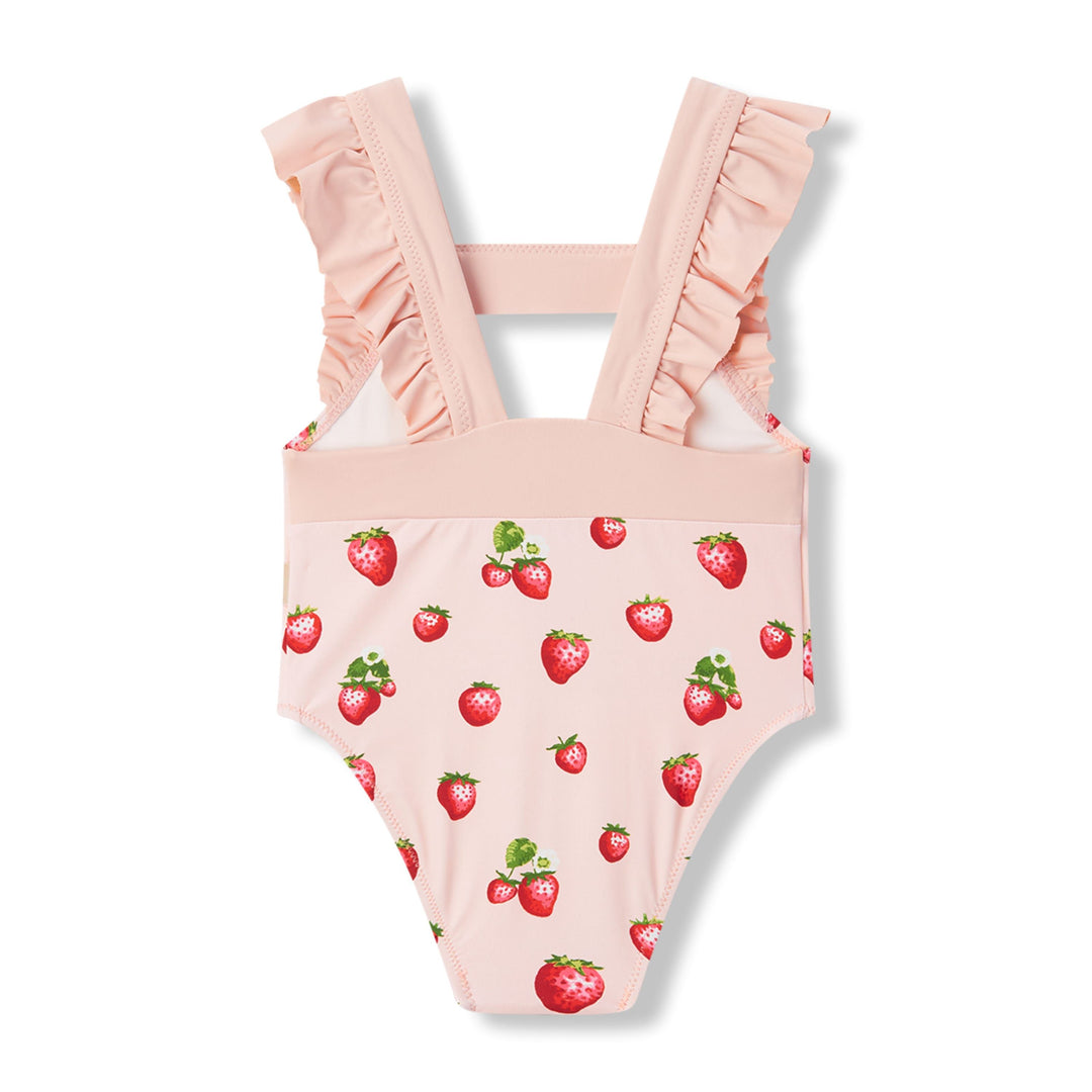Strawberry Ruffle Swimsuit