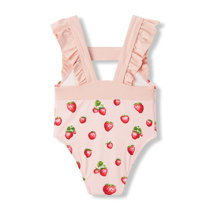 Strawberry Ruffle Swimsuit