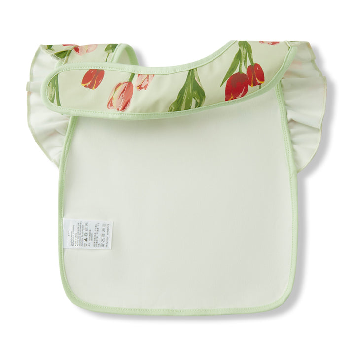 Tulip Ruffle Pocket Bib