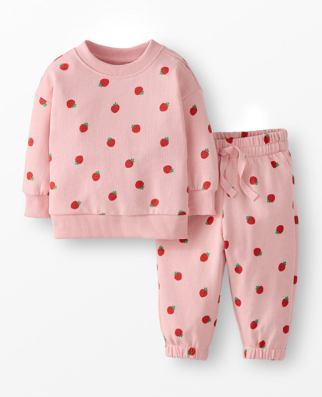 Strawberry French Terry Set