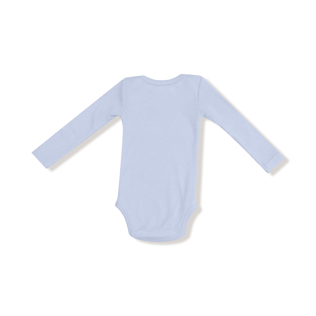 Blue Lap Shoulder Bodysuit