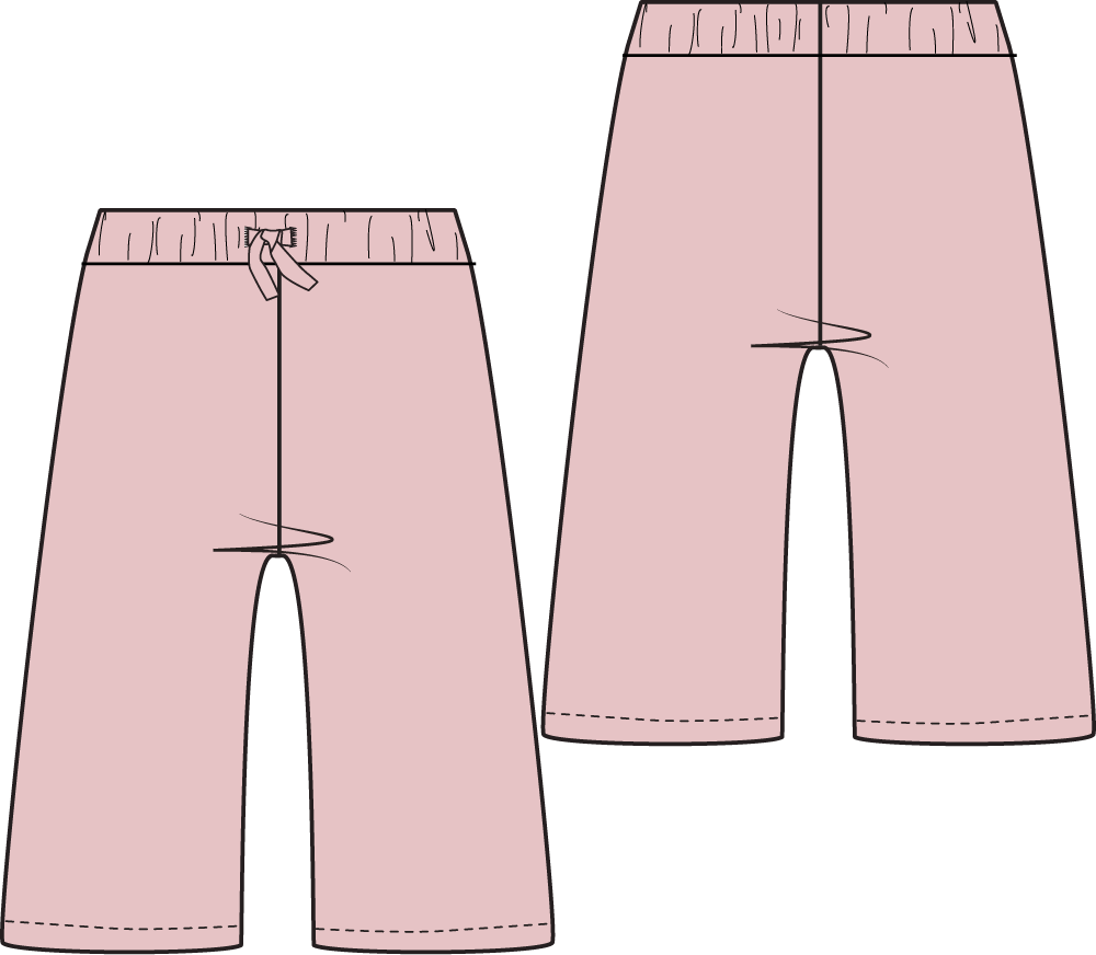 Solid Pink Wide Leg Pant