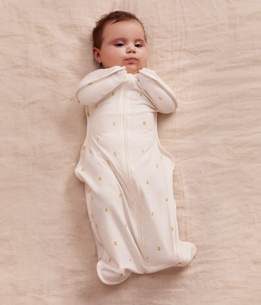 NB Lemon Bamboo Swaddle Bag 1.0 TOG