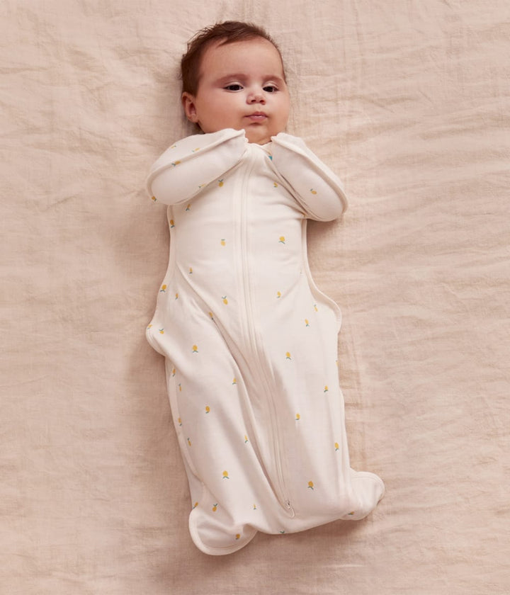 NB Lemon Bamboo Swaddle Bag 1.0 TOG