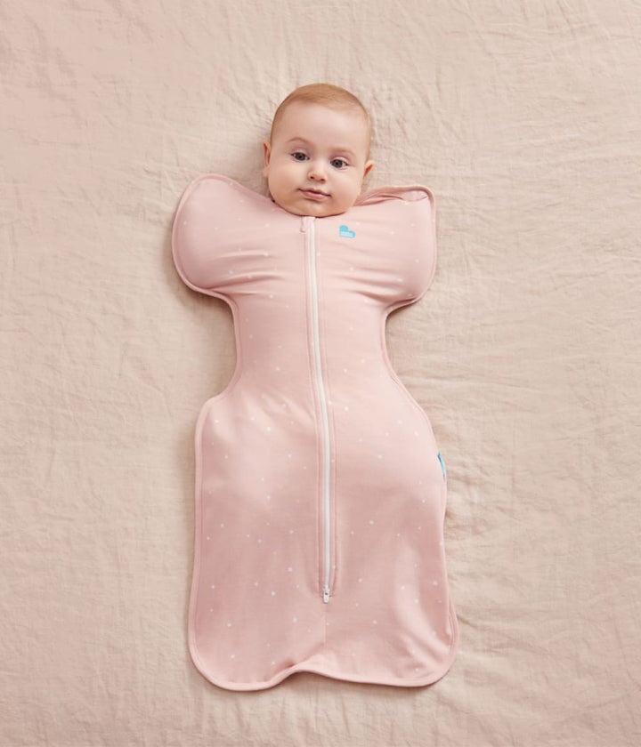 Small Pink Star Swaddle Bag 1.0 TOG