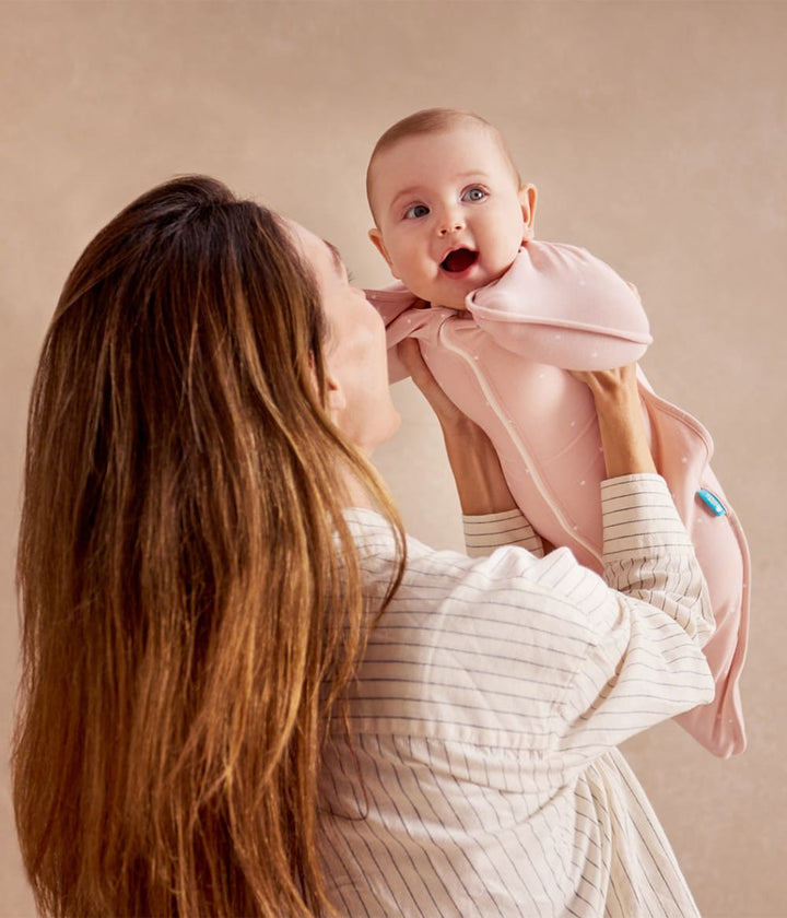 Small Pink Star Swaddle Bag 1.0 TOG