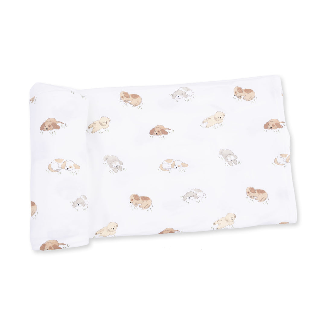 Puppy Snuggle Swaddle Blanket