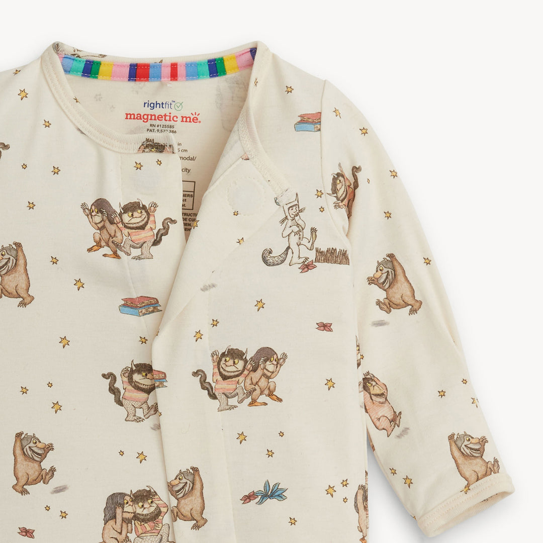 Where the Wild Things Are Magnetic Footie