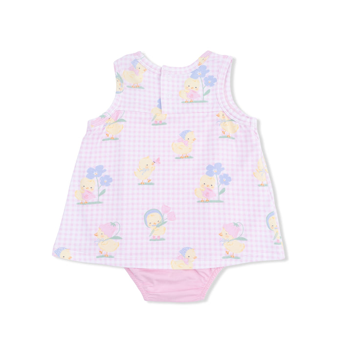 Spring Ducklings Bodysuit Dress