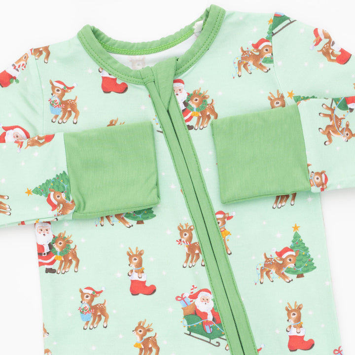 Vintage Reindeer Romper