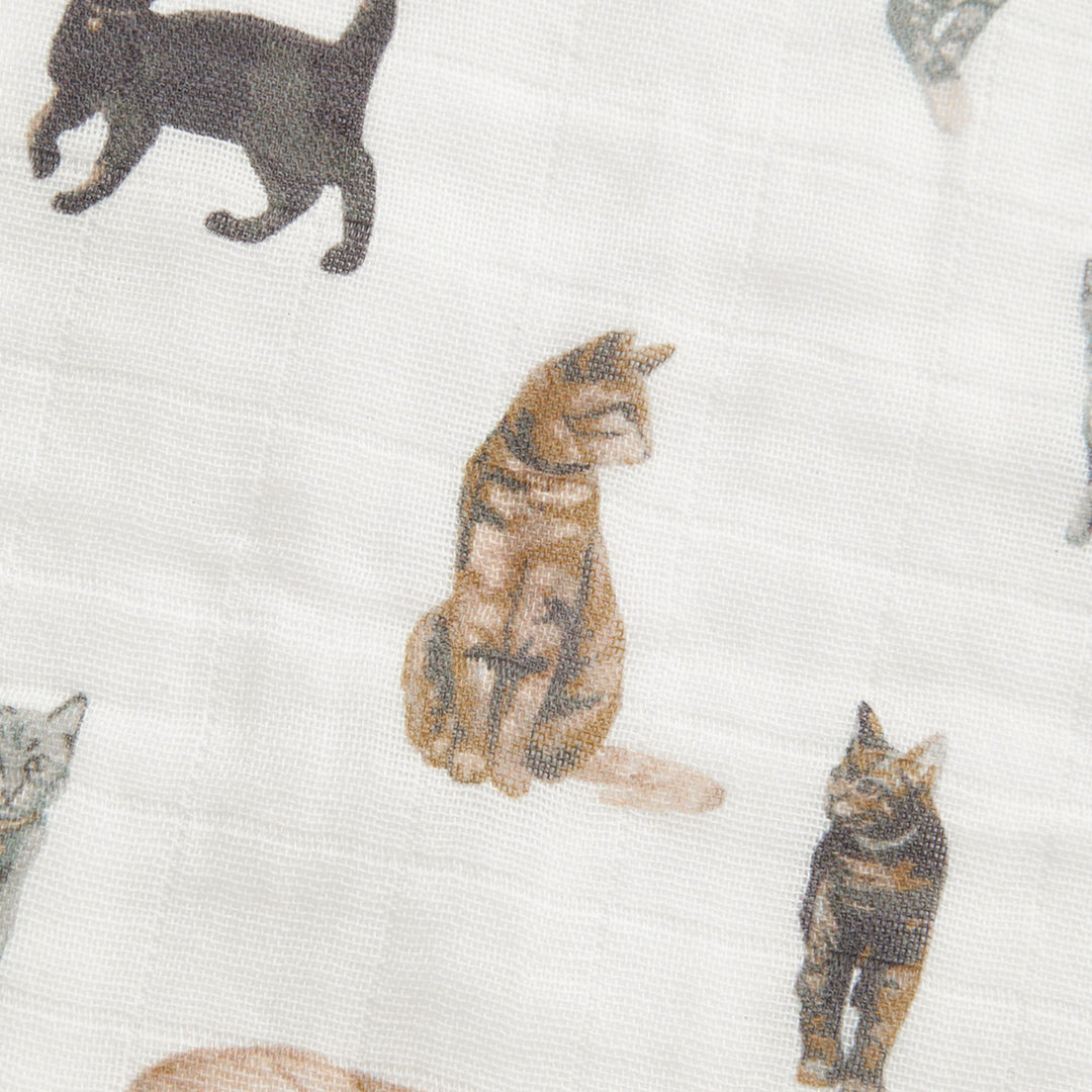 Cat Organic Cotton Swaddle