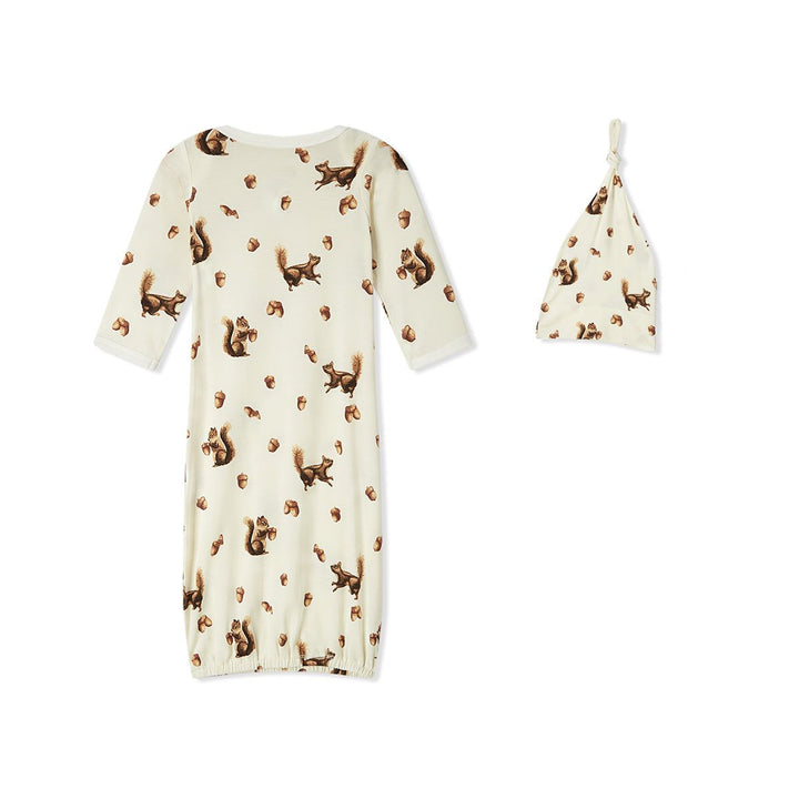 Chipmunk Gown + Hat Set