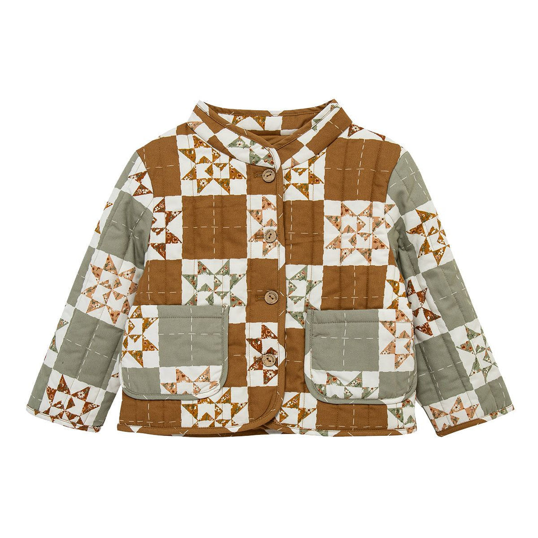 3-4 Y Quilted Coat Jacket