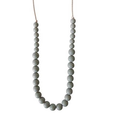 Organic Beechwood and Silicone Teething Necklace