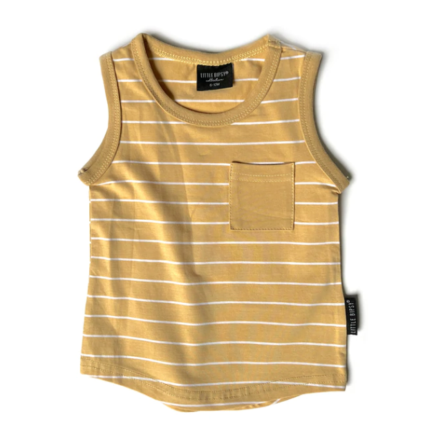 Stripe Pocket Tank