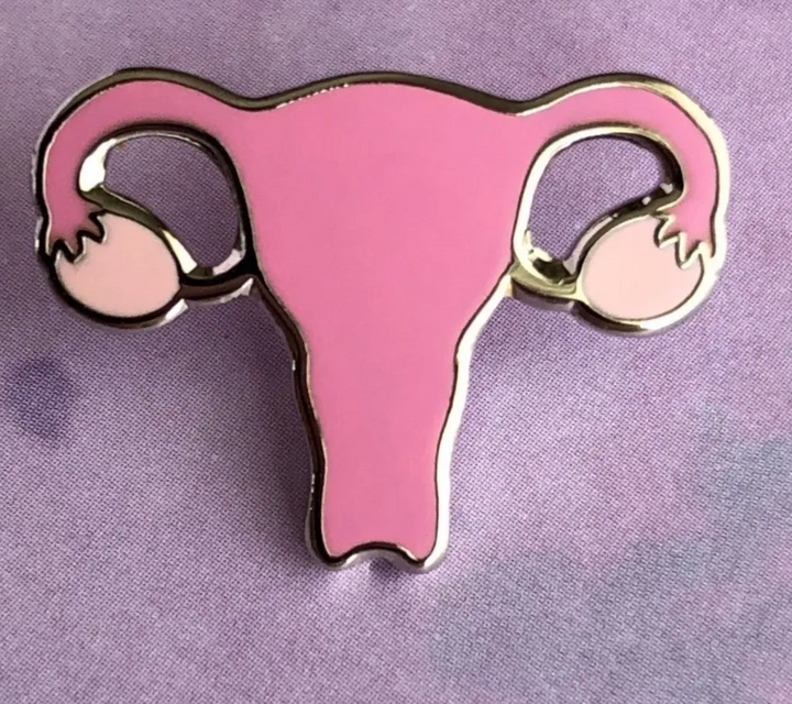 Uterus Enamel Pin